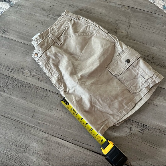 Carhartt Tan Cargo Shorts Durable Cotton Blend - Picture 5 of 5